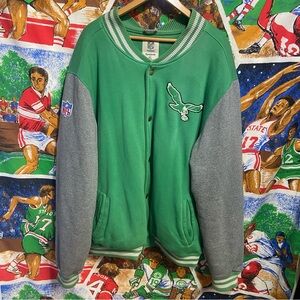 Vintage Reebok Philadelphia Eagles Varsity Jacket